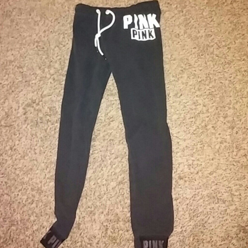 Pink capri skinny jogger